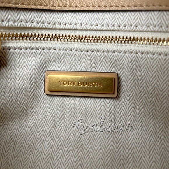 Tory Burch Kira Chevron Small Convertible Leather Shoulder Bag - Picture 6 of 15